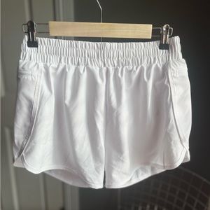 Lululemon Hotty Hot Shorts White High Waisted